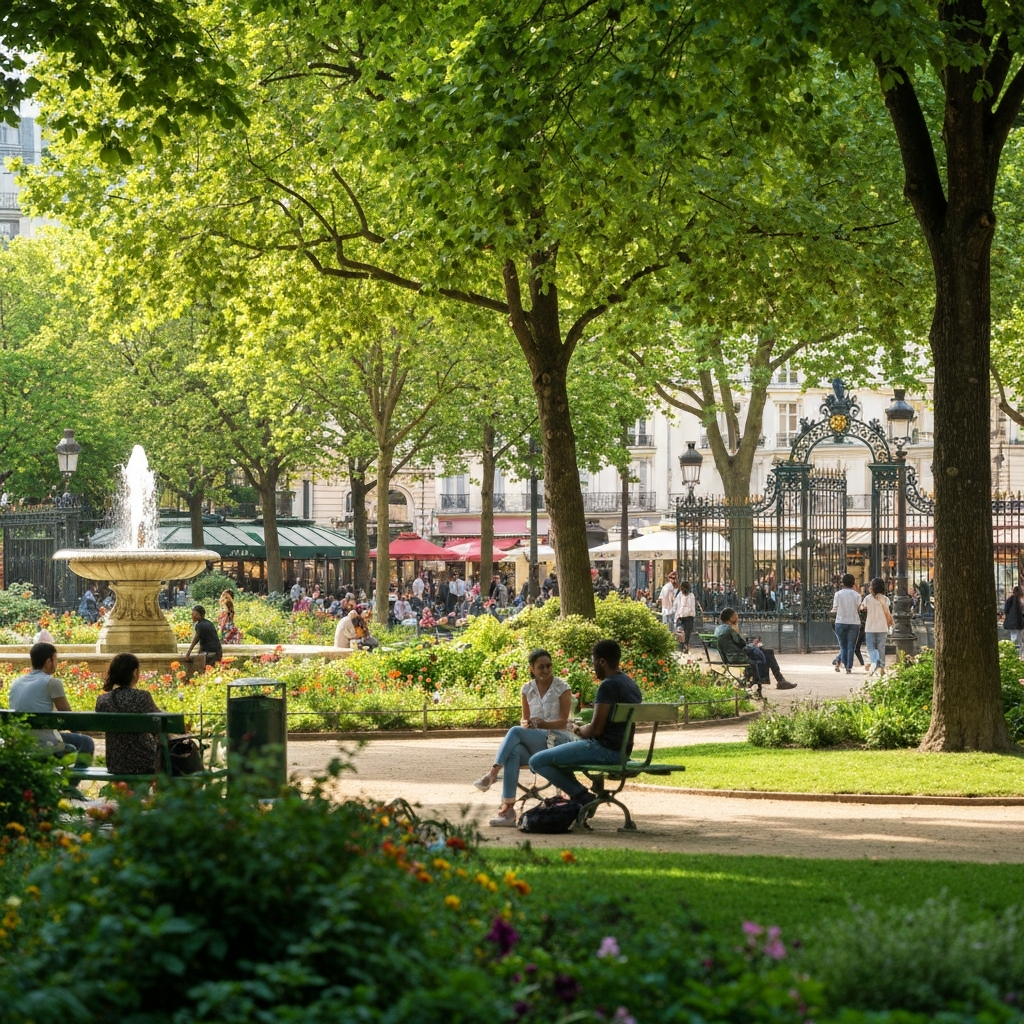 Enhancing Paris’s Green Spaces Amidst Climate Change