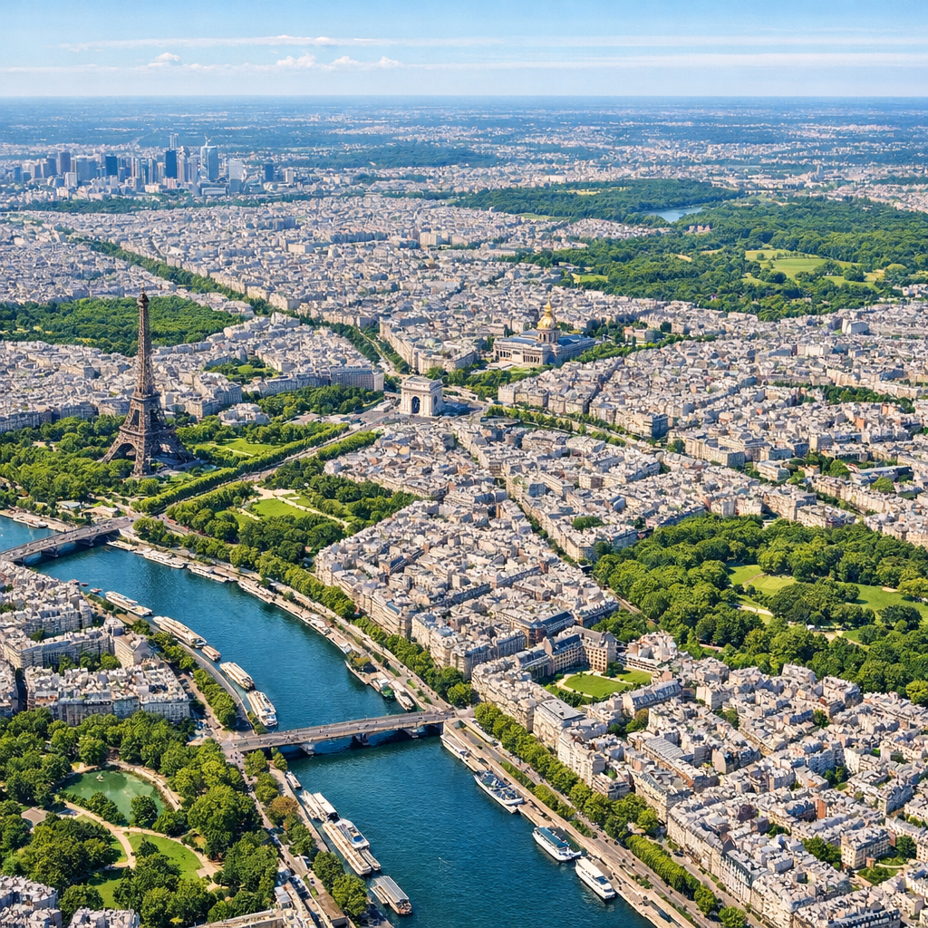 Paris Faces Intensifying Urban Heat Island Effect Amid Climate Change