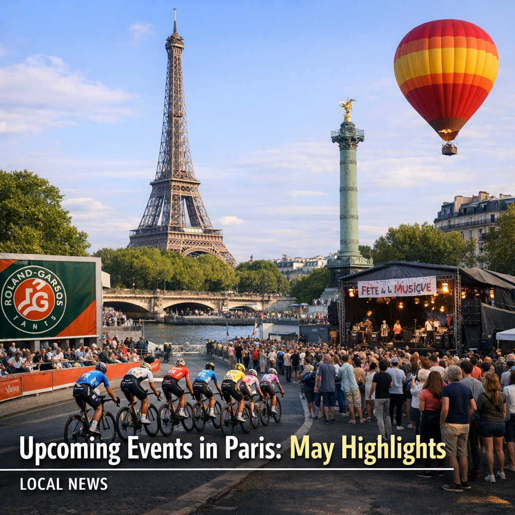 Upcoming Events in Paris: May Highlights