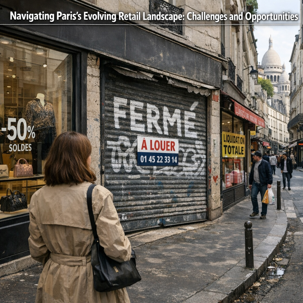 Navigating Paris’s Evolving Retail Landscape: Challenges and Opportunities