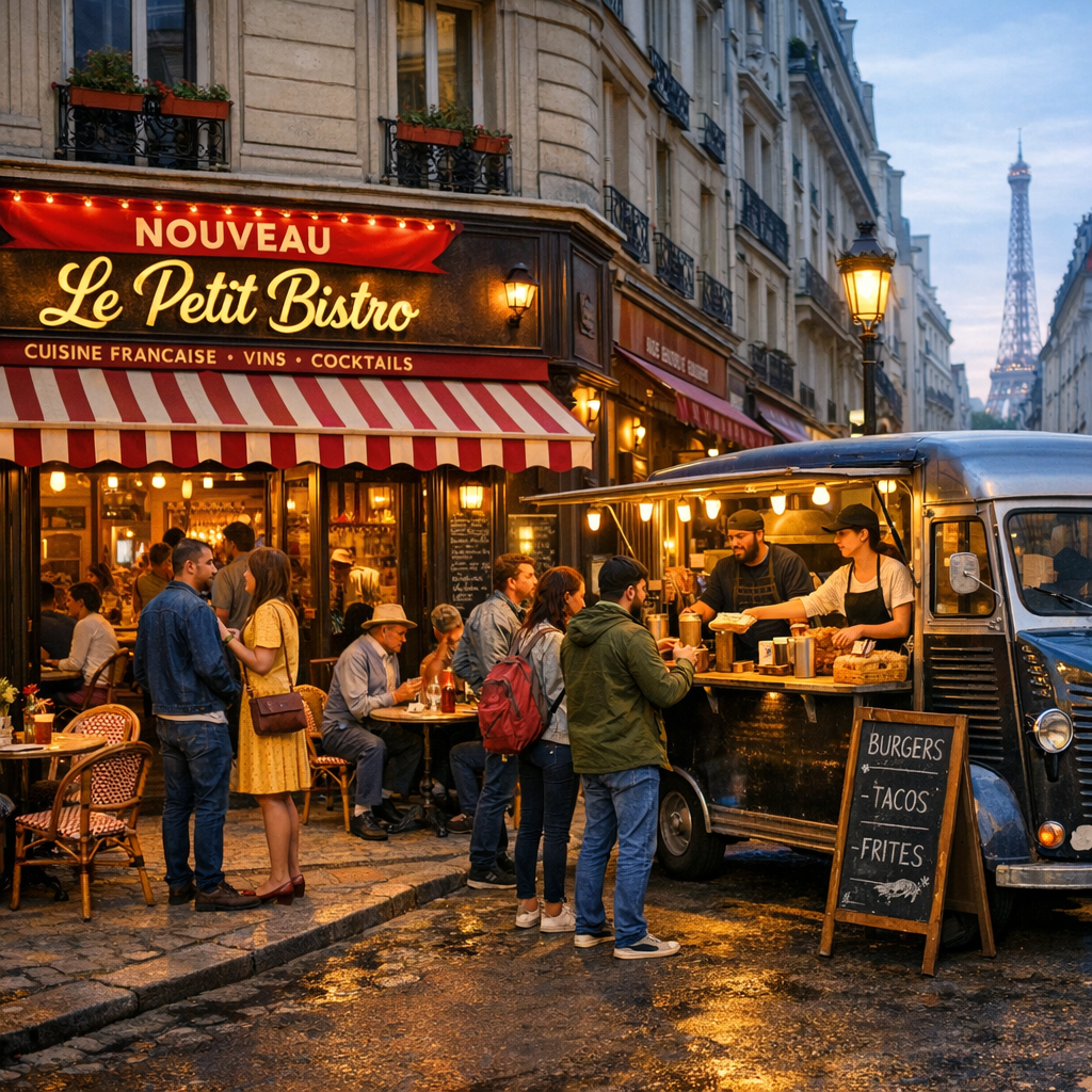 Exploring Paris’s Culinary Scene: New Restaurants and Food Trucks to Discover