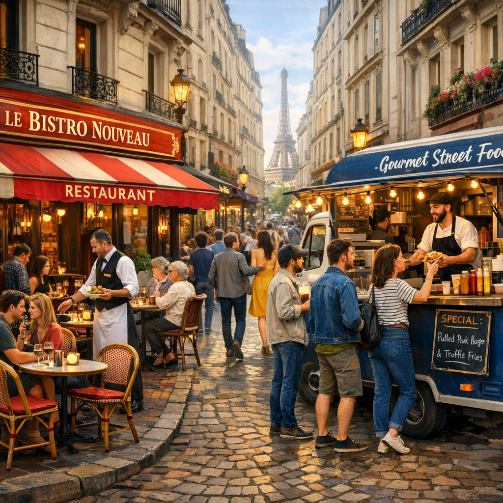 Exploring Paris’s Culinary Scene: New Restaurants and Food Trucks to Discover