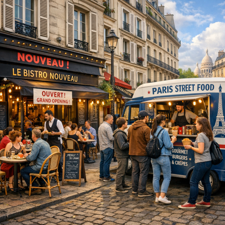 Exploring Paris’s Culinary Scene: New Restaurants and Food Trucks to Discover